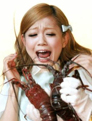 寄生虫が腹を突き破って出てきた 西野カナと伊勢えびへのボケ ボケて Bokete