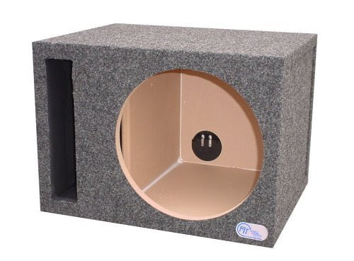 R/T 300 Enclosure Series 314-10 - Single Slot Vented 10-Inch Sub Bass Hatchback Speaker Box