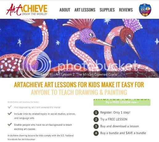Art Lessons for Children ArtAchieve Review