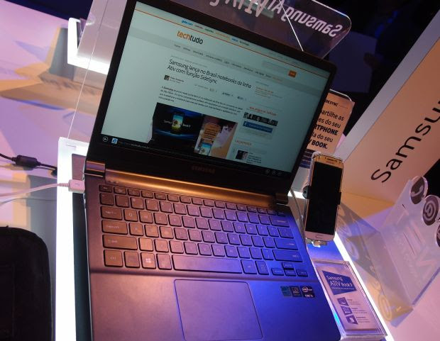 Preço do Ativ Book 9 é comparável ao MacBook Air (Foto: Pedro Zambarda/TechTudo)