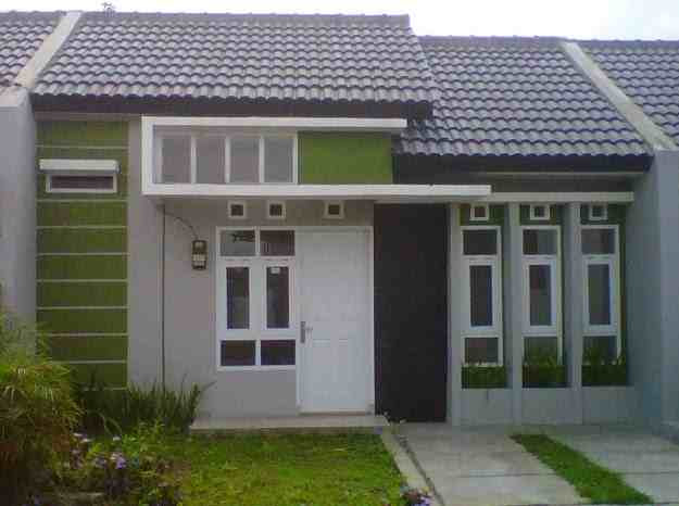  kombinasi  warna  cat  luar rumah  minimalis tampak depan  yang 