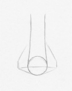 How to Draw a Nose: 7 Simple Steps | RapidFireArt