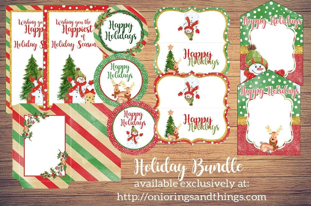 Christmas Gift Giving FREE Printables - Onion Rings & Things