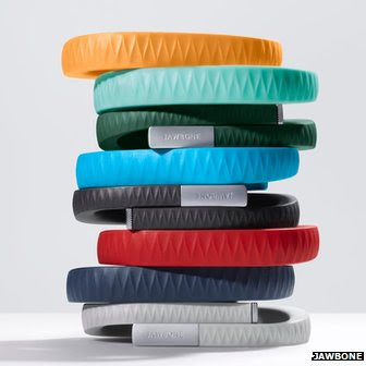 Jawbone wristbands