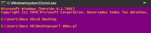 DDoS -Parada Geek- Perl 2