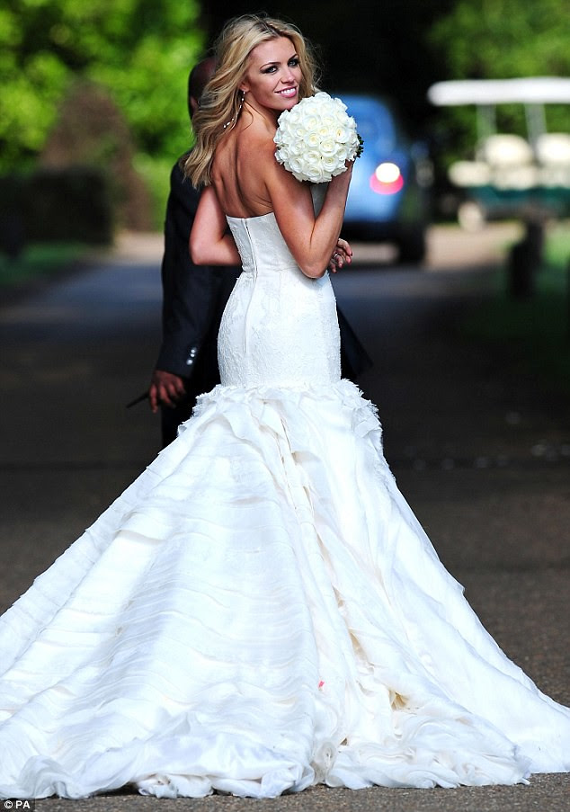 Nice day for a WAG wedding as Peter Crouch ties the knot with Abbey Clancy  4