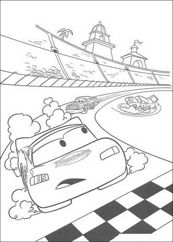 Kids-n-fun | 84 Kleurplaten van Cars (Pixar)