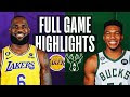 Los Angeles Lakers vs. Milwaukee Bucks Full Game Highlights | Dec 2 | 2022 NBA Season
