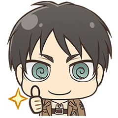 進撃の巨人 ちみキャラver Line公式スタンプ Lineで使えるスタンプを紹介 スタンプひろば