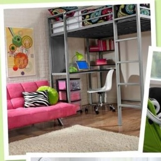 desk under the bed!!! | My room | Pinterest