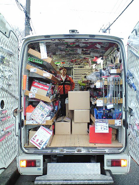 ホイーラーズ ブログ スナップオン Snap On さんの移動販売車 神奈川県横浜市旭区