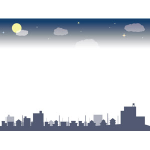 街並み シルエット Gahag 著作権フリー写真 イラスト素材集