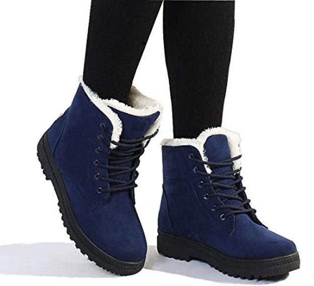 A pair of suede lace-up boots you'll probably wear all winter because style + comfort = never taking them off.