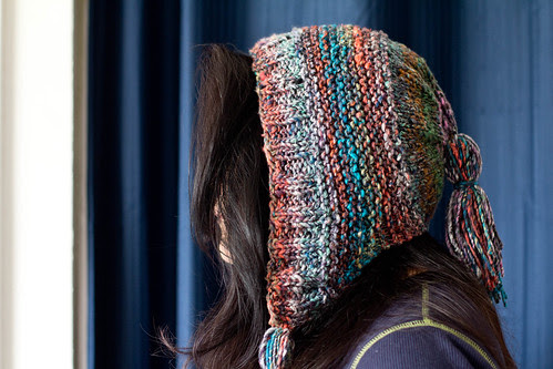 Side view of Capucine hat