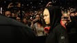 Rousey's focus is razor-sharp as she approaches the