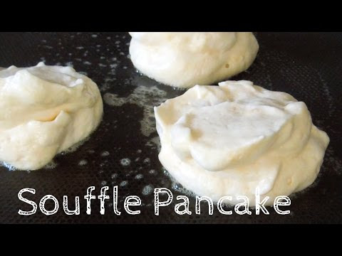 VIDEO : how to make fluffy souffle pancake /recipe - ふわふわスフレパンケーキ　レシピ - how to makehow to makefluffysoufflehow to makehow to makefluffysoufflepancake/how to makehow to makefluffysoufflehow to makehow to makefluffysoufflepancake/recipe- ふわ ...