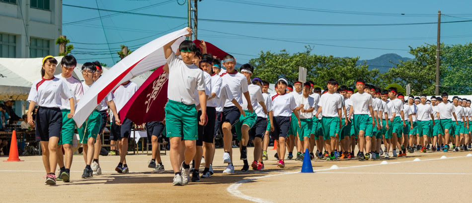 体育祭 18年 広島工業大学高等学校 全日制課程