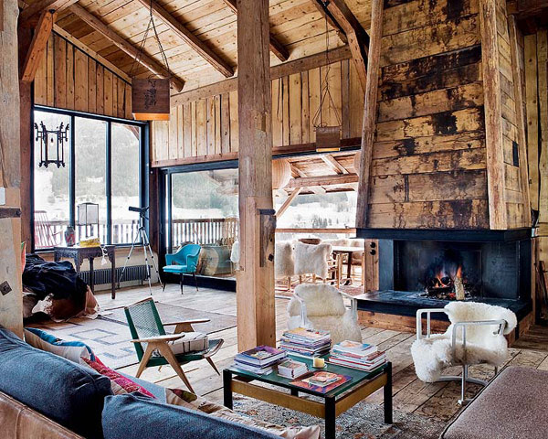 Vintage French Alps Chalet For Your Snow Filled Holidays