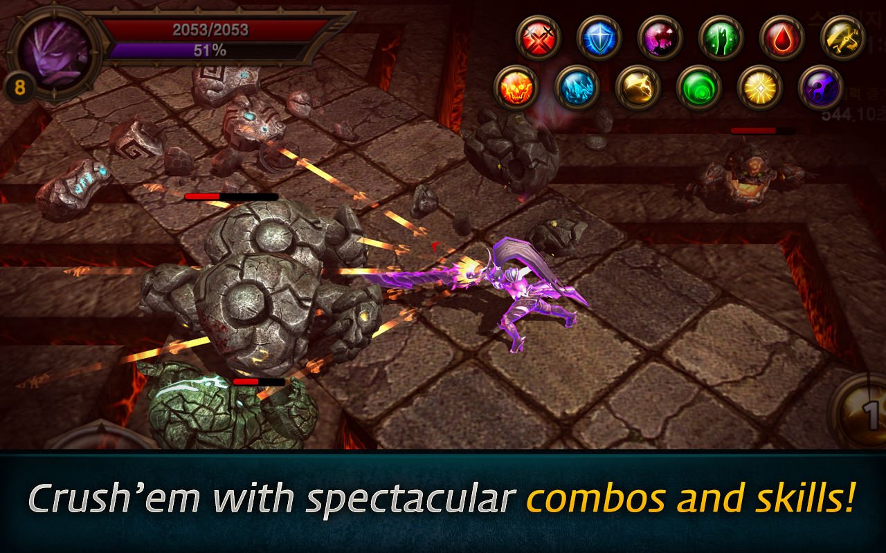  Game is packed alongside venture activeness adventures quests together with hack together with slash gameplay PRETA MOD APK God Mode