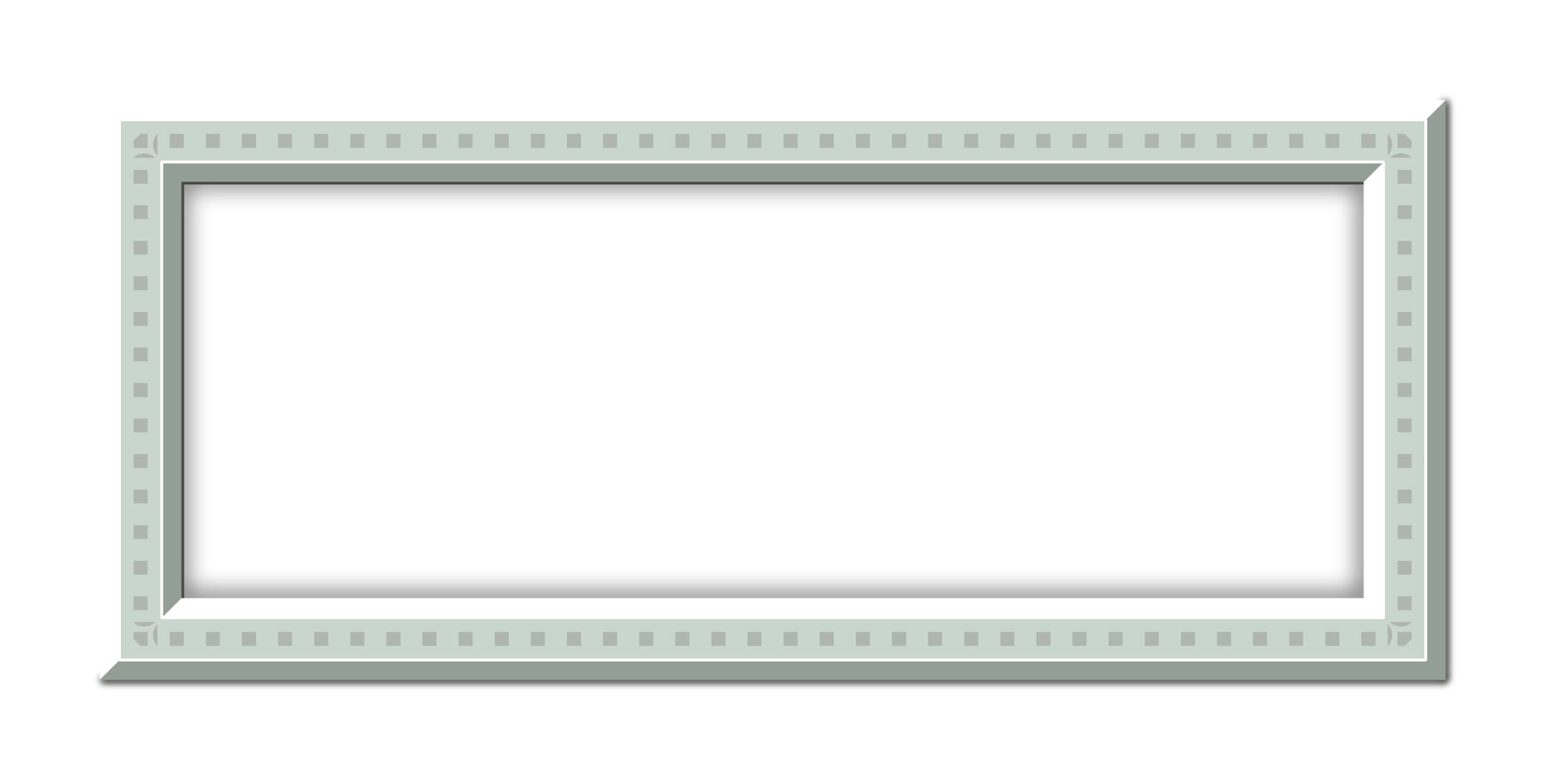 額縁フレームイラスト 展覧会風アレンジに 可愛い無料イラスト素材集