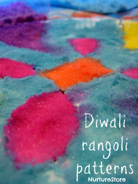 Rama and Sita puppets :: Diwali activity - NurtureStore