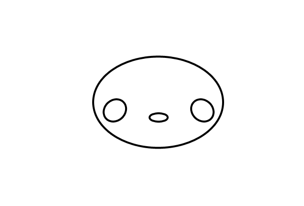 イラスト だれでも1分でかわいいキャラクターが作れる方法 その真逆をやってみたらアレになった Y氏は暇人