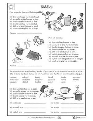 Summer worksheets - Word detective | GreatSchools