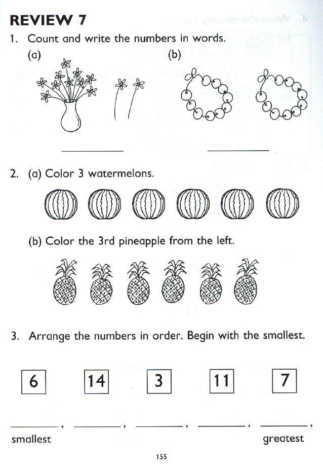 names 1 for math worksheets number grade Exodus 1A Workbook Mathematics    Books  Primary