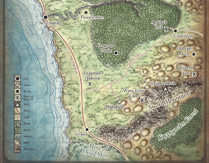 Lost Mines Of Phandelver Printable Maps
