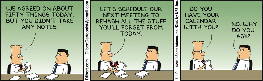 Дилберт 1 января 2010 г.