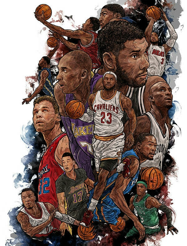 Nba背景 万图壁纸网