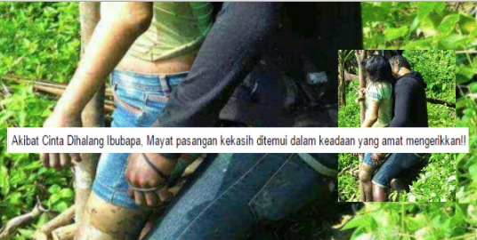 Akibat Cinta Terhalang Orang Tua, Pasangan Kekasih Ini Memutuskan Pilih Mati, Sangat Mengerikan Foto-Fotonya