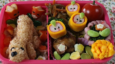 島 うちなー しょくざいでごはん 沖縄を笑顔にするキャラ弁 キャラ弁 トイプードル小さいバージョン 沖縄料理レシピなら おきレシ