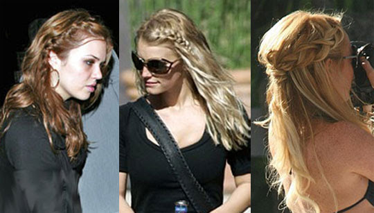 Watch for hair styles with buns, bobs, 