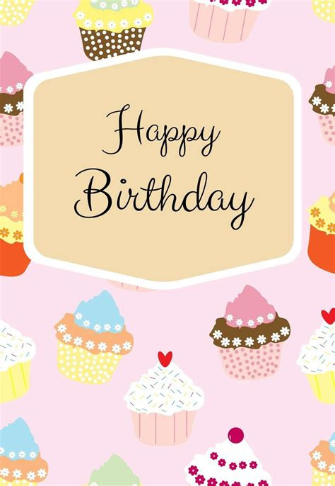 You can print birthday cards at home well in advance or last minutes before going to the birthday parties. free printable birthday cards for girls quick easy printbirthday