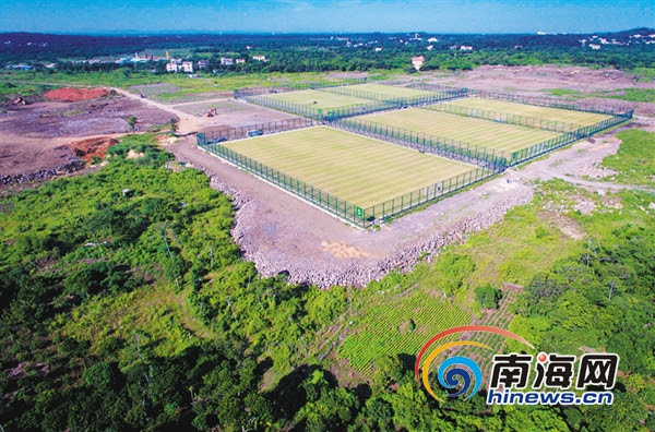海南两个重磅体育项目训练基地加紧建设 巴萨足校9月份开学-新闻中心-南海网
