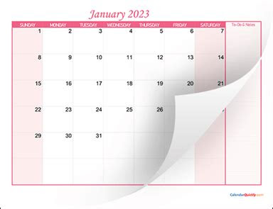 Both monthly and yearly calendars are available here. monthly calendar 2023 with notes calendar quickly