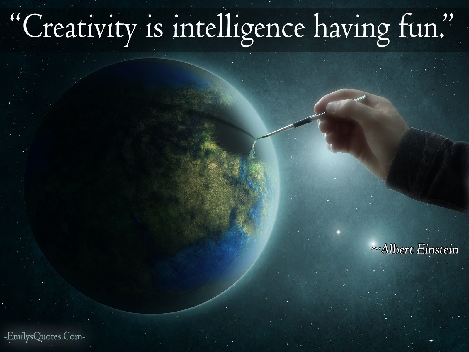 EmilysQuotes.Com - creativity, intelligence, wisdom,  Albert Einstein, fun
