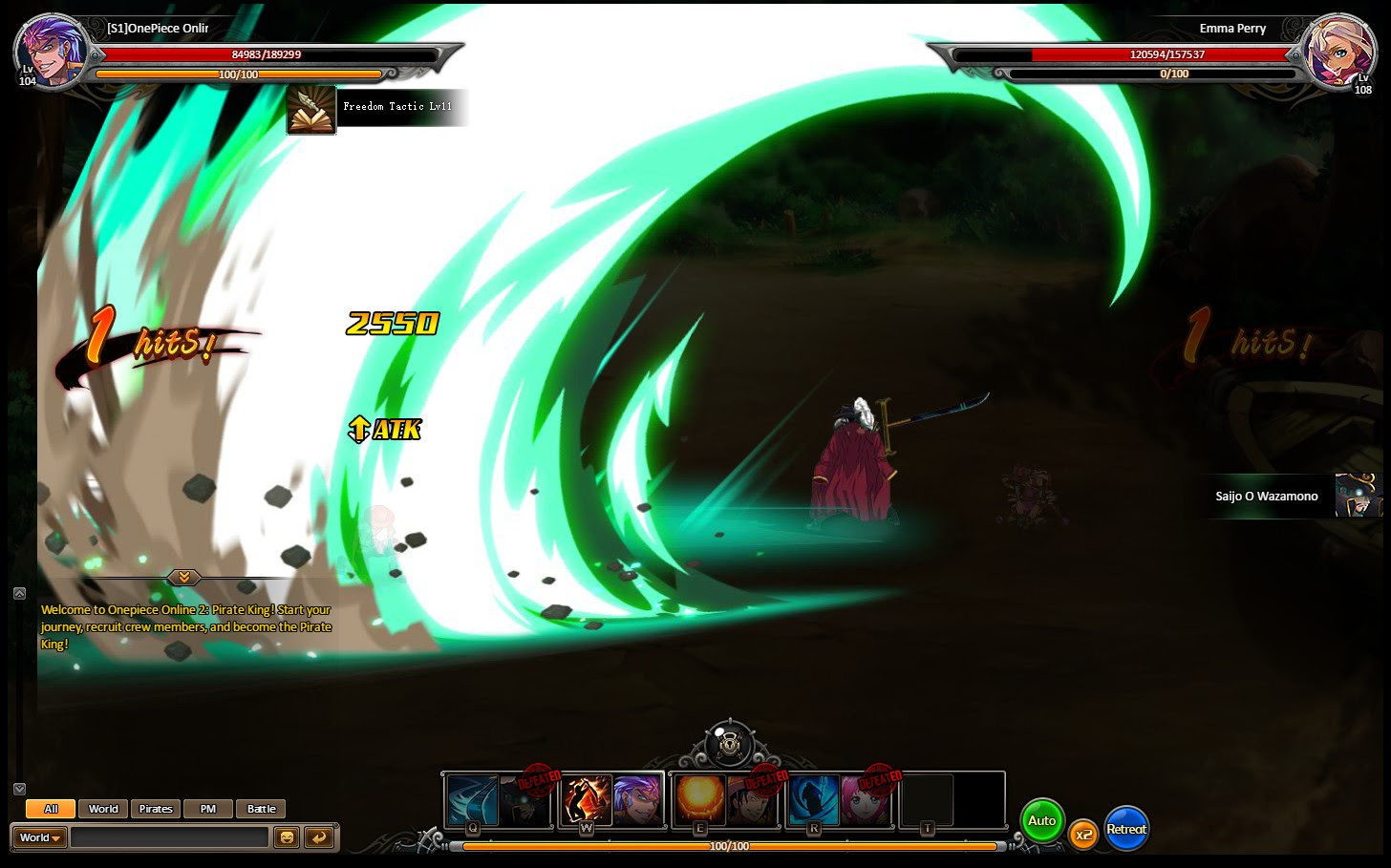 One Piece Online 2: Pirate King - Anime Game - Go, luffy!
