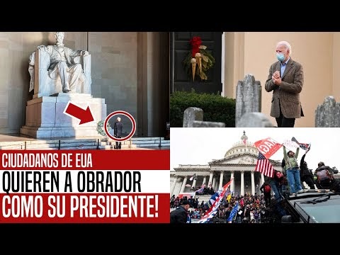 NO VAS A CREER ESTO! CIUDADANOS DE EUA QUIEREN A AMLO COMO SU PRESIDENTE...