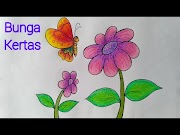 Populer Cara menggambar bunga kertas menggambar bunga yang mudah, paling heboh!