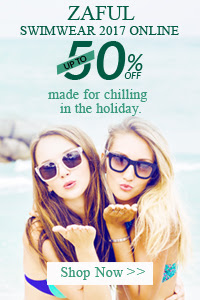 Looking for 2017 new swimwear style? You must go to Zaful to get your 2017 new swimwear, and you can enjoy up to 80% off for all kinds of swimwears. Just poking us.(4/7/2017)