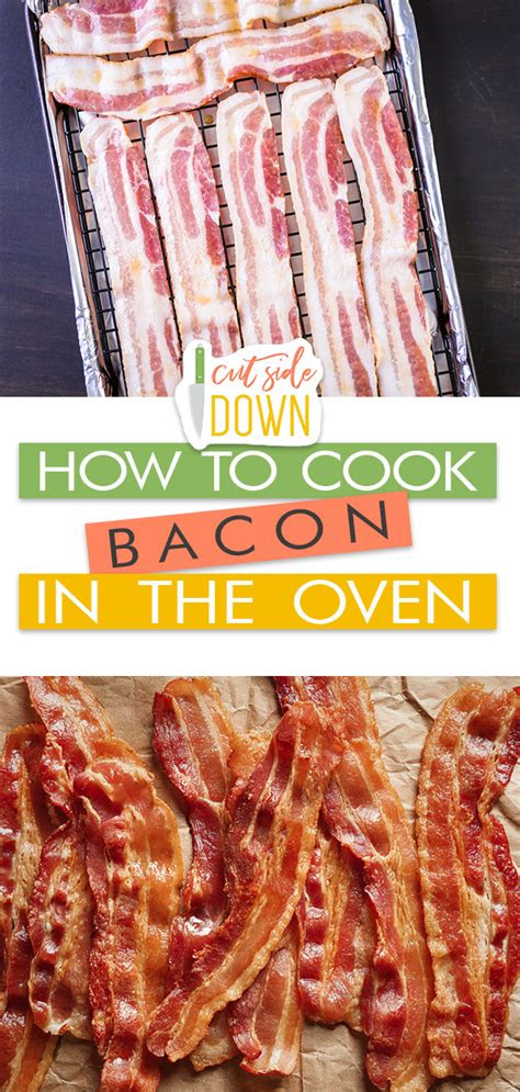 Combining design aspects from several popular cooking pans, the calphalon classic . How to Cook Bacon in the Oven | Cut Side Down- recipes for