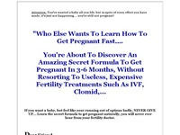 Get Pregnant Formula  Bonuses 