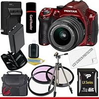 Pentax K30 Digital Camera with 18-55mm AL Lens Kit 16GB Package 2