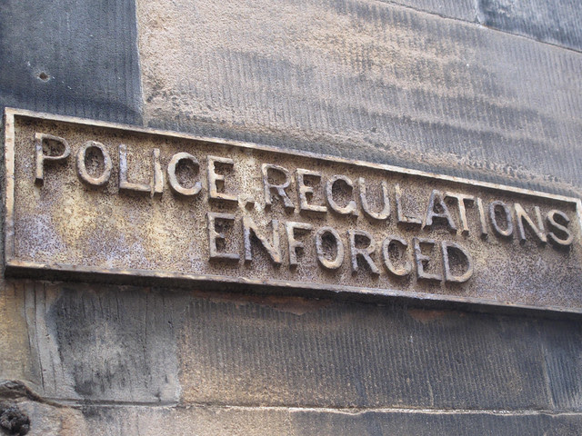Police Regulations Enforced