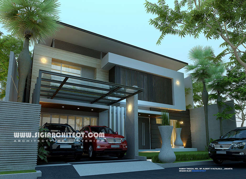 Rumah Mewah 2 Lantai Kolam Renang Privat Modern Minimalis Rumah Mewah 2 Lantai Kolam Renang Privat Modern Minimalis