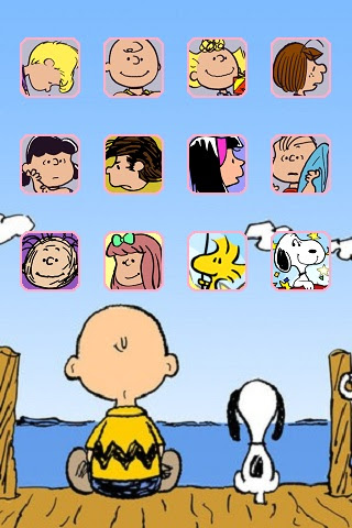 I Home Snoopy壁紙 自作
