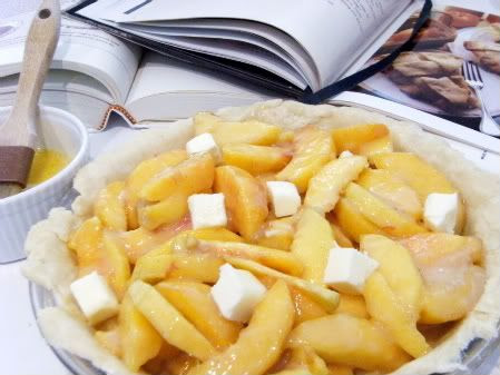 peach pie filled single
