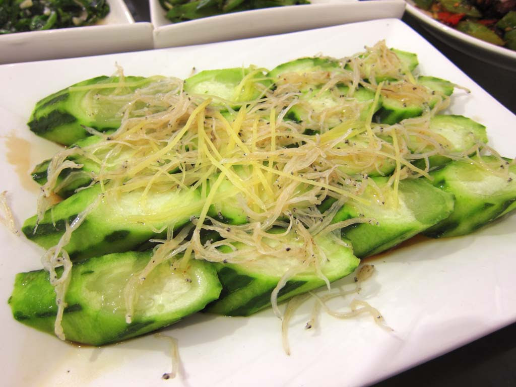ゆんフリー写真素材集 No キュウリ料理 中国 広州